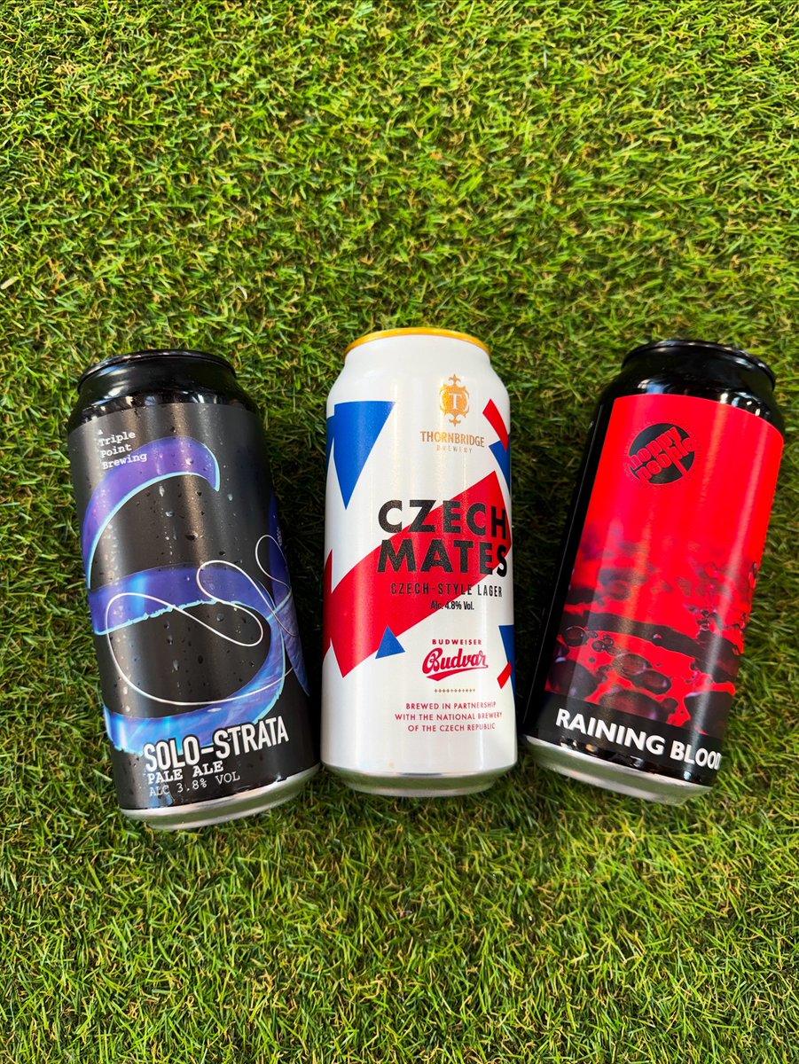 BeerCentralLtd's tweet image. Just a PSA to let you know it’s going to be hot week so come stock up for all the garden beers. Here until 5.30pm!

Top 3 last week were @thornbridge Czech Mates, @triplepointbrew Solo - Strata and @hoppypeoplebrewery Raining Blood

#indemand
