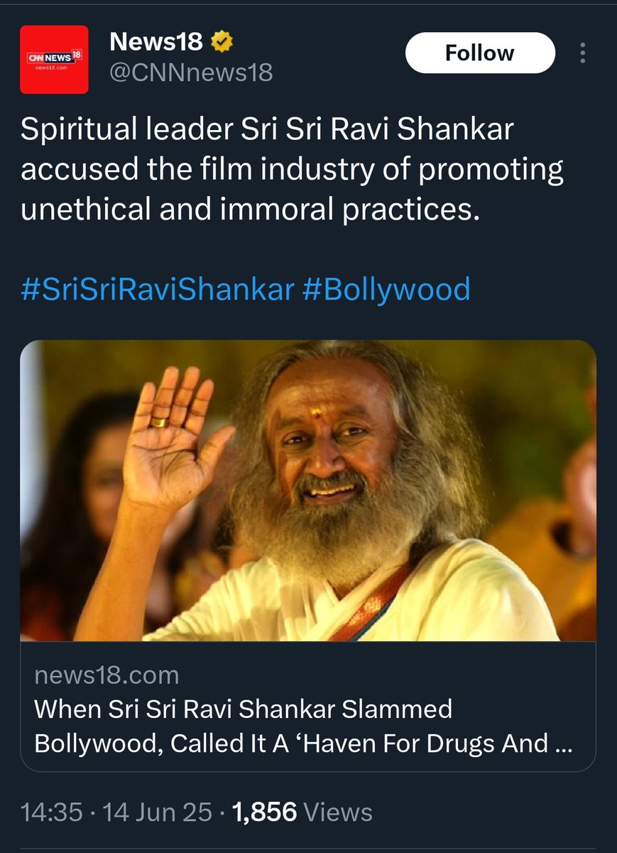 GemsOfBollywood's tweet photo. Naman to Gurudev 🙏
Satyameva Jayate 🔱 https://t.co/GEad7kZBMM