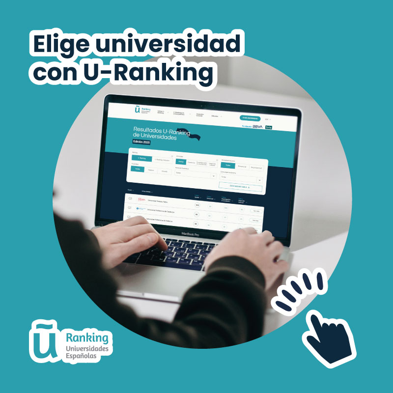 ¿No sabes qué estudiar tras la #pau2025 ?

La herramienta de #URanking 'ELIGE UNIVERSIDAD' te ayuda a comparar más de 3.600 titulaciones, y a conocer:
✅ Notas de corte del curso 2024-25
💰  Coste de matrículas
📈  Datos de inserción laboral 

👉u-ranking.es/elige-universi…