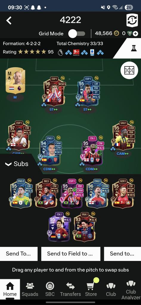 snuttrik's tweet photo. @FIFA22_INFO Havet really played with it, just switched Beckham to lb instead of grimaldo and put tomori dm. https://t.co/chZeyPlHdk