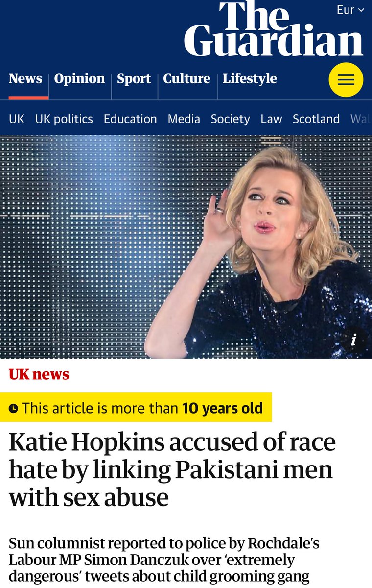 Katie Hopkins (@kthopkins) on Twitter photo Just waiting on my apology for your threats of arrest <a href="/gmpolice/">Greater Manchester Police</a>
And you <a href="/SimonDanczuk/">Simon Danczuk</a> - you are a serpent indeed. Just waiting on my apology for your threats of arrest <a href="/gmpolice/">Greater Manchester Police</a>
And you <a href="/SimonDanczuk/">Simon Danczuk</a> - you are a serpent indeed.