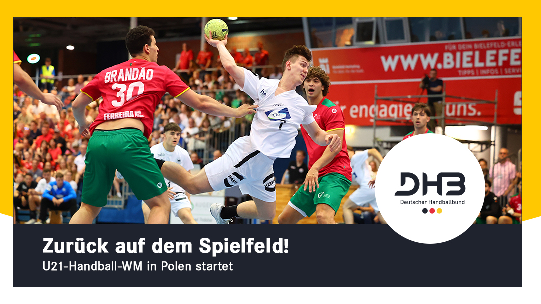 HARTING_Group's tweet image. Die U21-Handball-WM in Polen steht an! 🔥🤾‍♂️
Als offizieller Jugendförderer und Premium-Partner des @DHB_Themen wünschen wir dem Team viel Erfolg und spannende Spiele! Die Daumen sind gedrückt, Jungs! 💛
Foto: DHB
#pushingperformance #DHB #DeutscherHandballBund #handball
