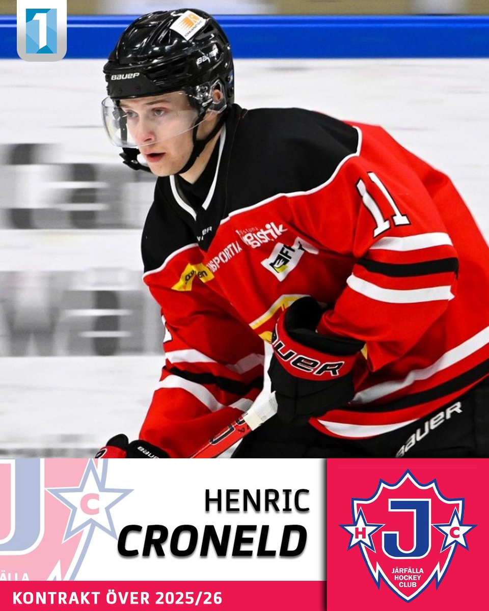 Henric Cronfeld har varit en vass poängplockare i tvåan senaste säsongerna.

Nu får den 25-årige forwarden en chans i Hockeyettan och spel i nykomlingen Järfälla.

– Det ska bli sjukt spännande att ta klivet upp och utmana på riktigt, säger han. 

📸: Erik Kruse