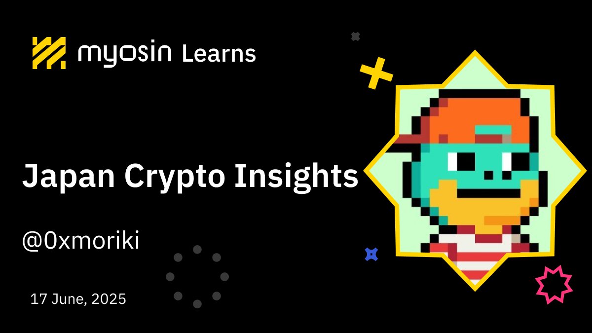 If you were asked to prepare a GTM strategy for 🇯🇵, how would you navigate exchange restrictions and potential taxes of up to 55%?

We have exactly the right person to nail this.

<a href="/SonovaNFT/">Sonova💿</a> COO <a href="/0xmoriki/">Moriki 🦇🔊</a>'s masterclass on Japan Crypto Insights happens tomorrow

🗓️June 17, 9 am ET