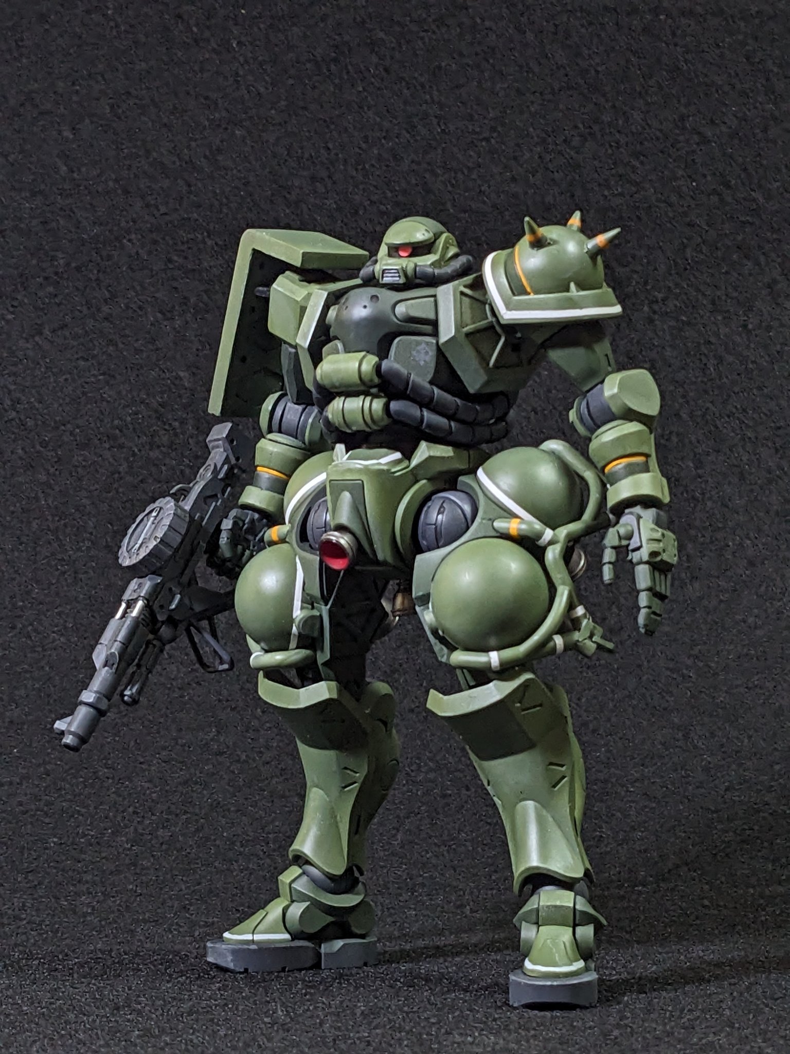 コンバージ　ジークアクス　 ガンダム　関節可動　塗装強化 デカール追加 コンバージ ジークアクス ガンダム 関節可動化 デカール追加