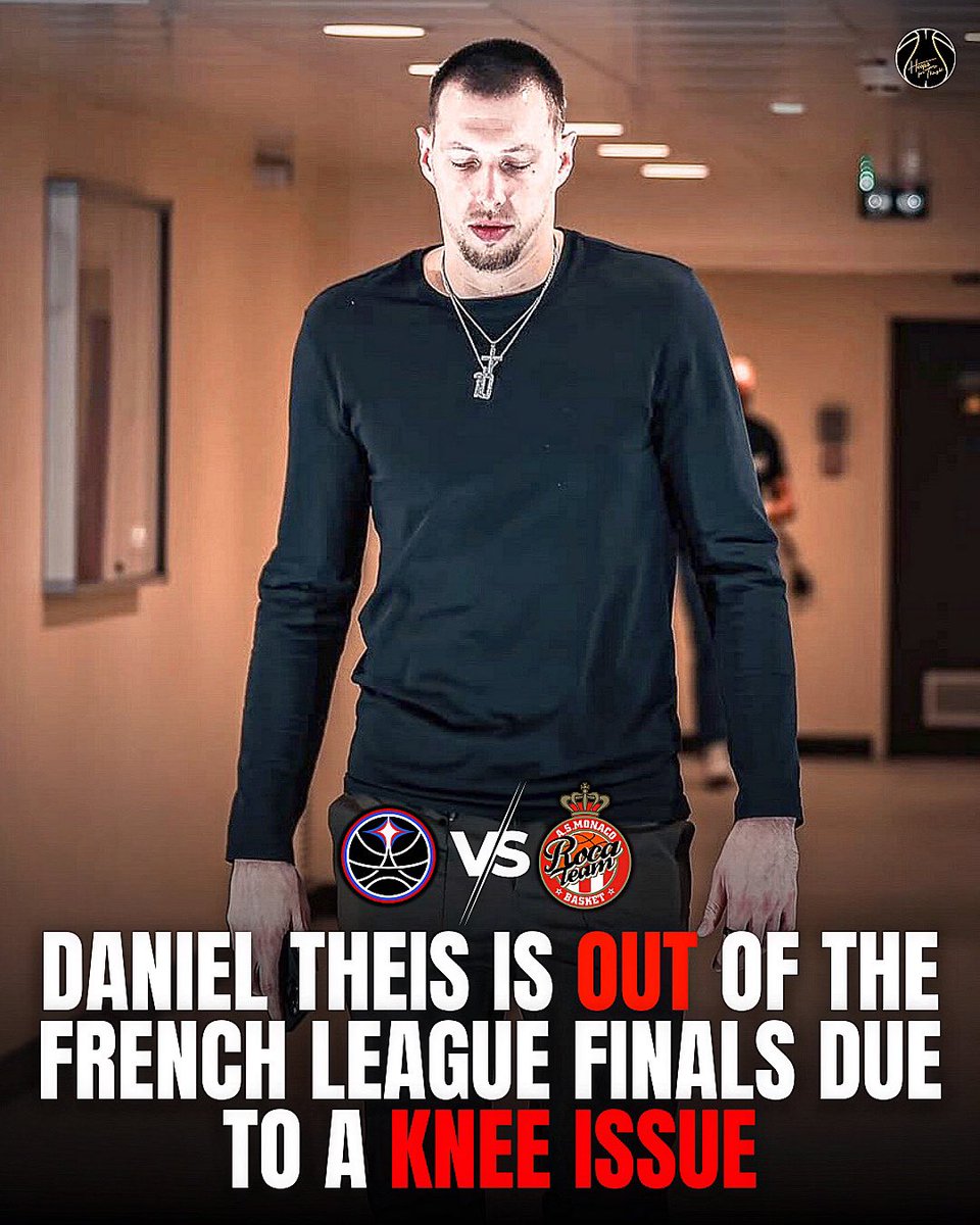 hoopsfthoughtgr's tweet photo. Monaco will look to stage a comeback in the French League Finals without Daniel Theis (following Mike James’ absence as well), as the German big man is dealing with a knee injury 🤕

#hoopsforthoughtgr #asmonaco #paobc #paobcaktor #theis #basketball #euroleague #greece https://t.co/evB74yCrPw