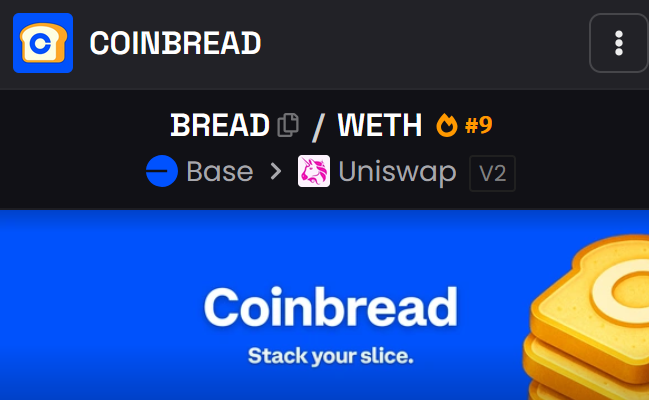 BM to all Slice Stackers ! Another beautiful week to witness the rising of dough ! Starting it off with some boosts and trending for our $BREAD fam🍞

#base #coinbase #cbBTC #BTC #coinbread #stacking