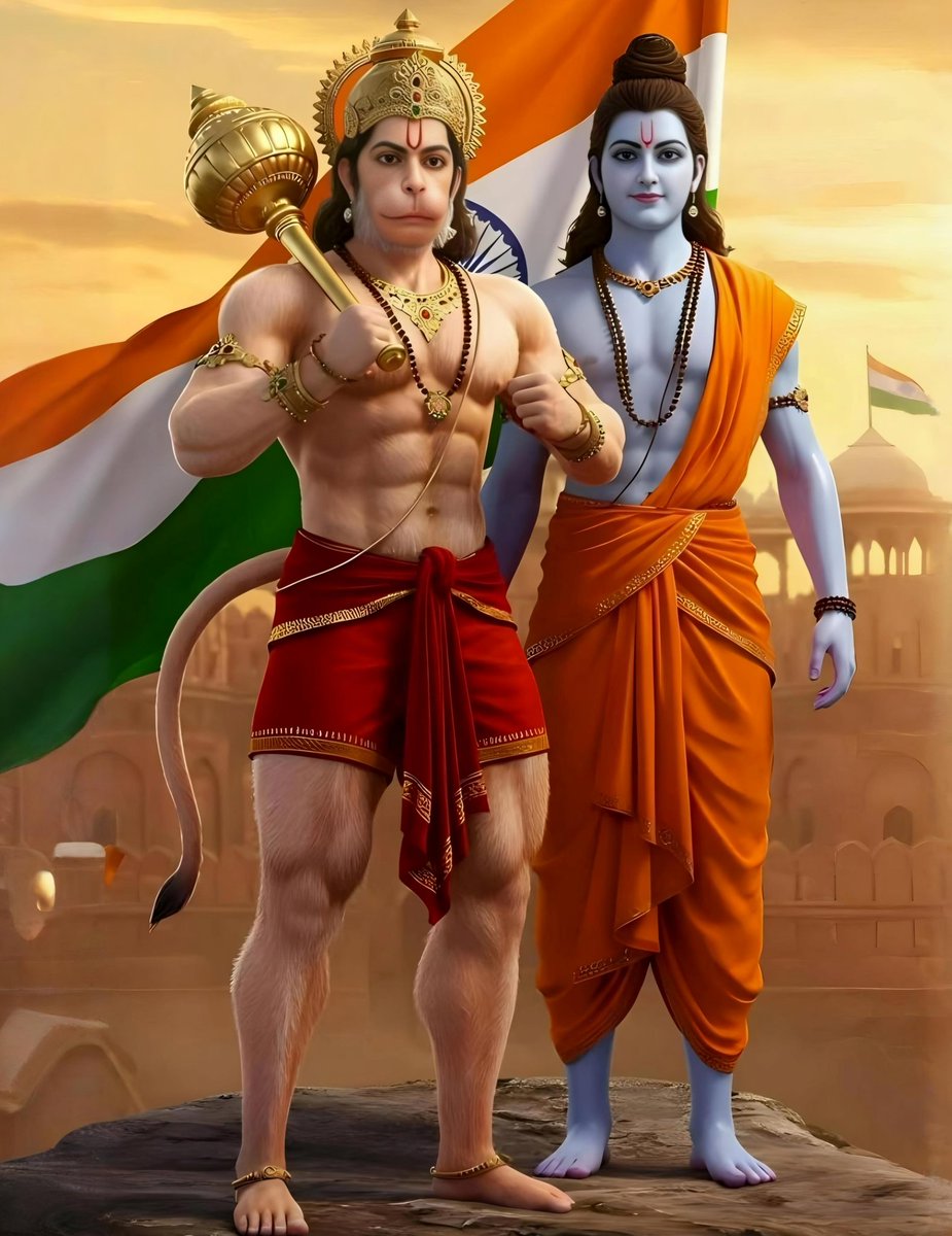 श्रीराम के प्रति हनुमान जी की भक्ति हमें सिखाती है, कि जब उद्देश्य पवित्र हो और सेवा सच्ची, तो कोई भी बाधा बड़ी नहीं होती है...🙏🚩