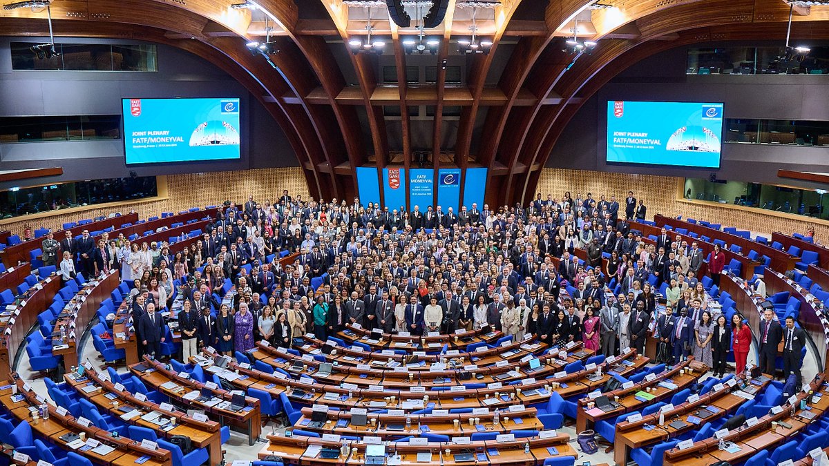 Una reunión plenaria conjunta de #GAFI y el Comité #MONEYVAL del #ConsejodeEuropa congregó en Estrasburgo a representantes de la Red Mundial de + de 200 jurisdicciones y observadores. Aprobó el 1º informe de una nueva ronda de evaluaciones, sobre Letonia. tinyurl.com/3znzdr8c