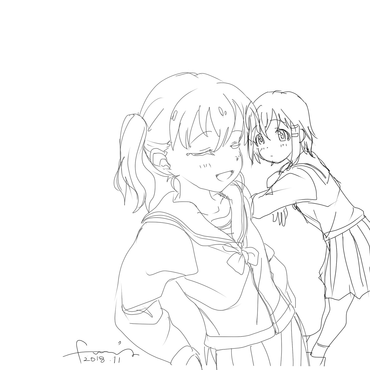 ピクシブとかで見かける完成された絵は確かに素晴らしいのだけど、どうやってそれが描けるようになっているのかを知る事は難しい。だからラフとか、描きかけとか完成するまでの試行錯誤を見たい。 