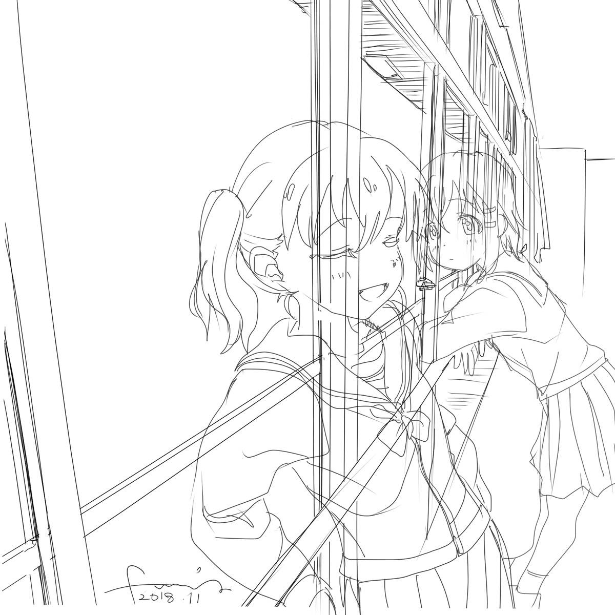ピクシブとかで見かける完成された絵は確かに素晴らしいのだけど、どうやってそれが描けるようになっているのかを知る事は難しい。だからラフとか、描きかけとか完成するまでの試行錯誤を見たい。 