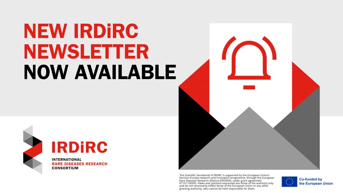 🌟 New IRDiRC Newsletter published! 🌟

🧬 Read the latest news in rare disease research, policy &amp; more.

📩 Read now: irdirc.org/wp-content/upl…
📲 Stay in the loop—subscribe here: irdirc.org/news-events/ir…

#IRDiRC #newsletter #rarediseases