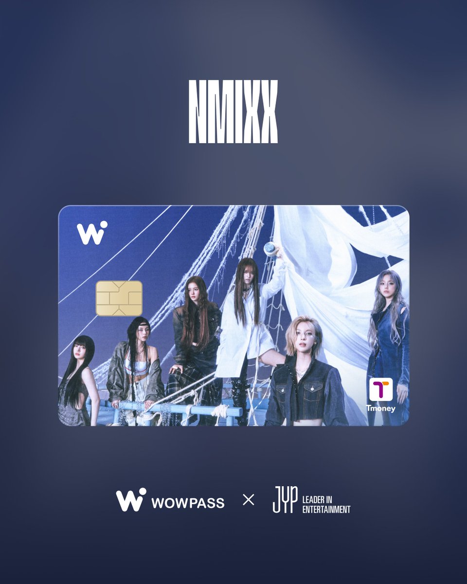 韓国 wowpass 📢NMIXX 公式WOWPASSカード 6月24日販売開始決定！ NSWERの皆さま