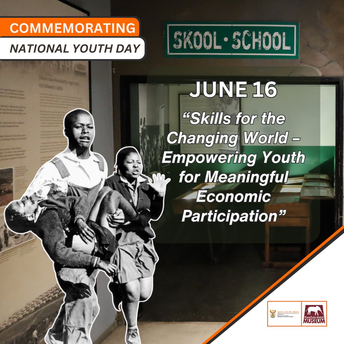 Commemorating South African National Youth Day!🇿🇦

#kznmuseum #YouthDay #YouthMonth