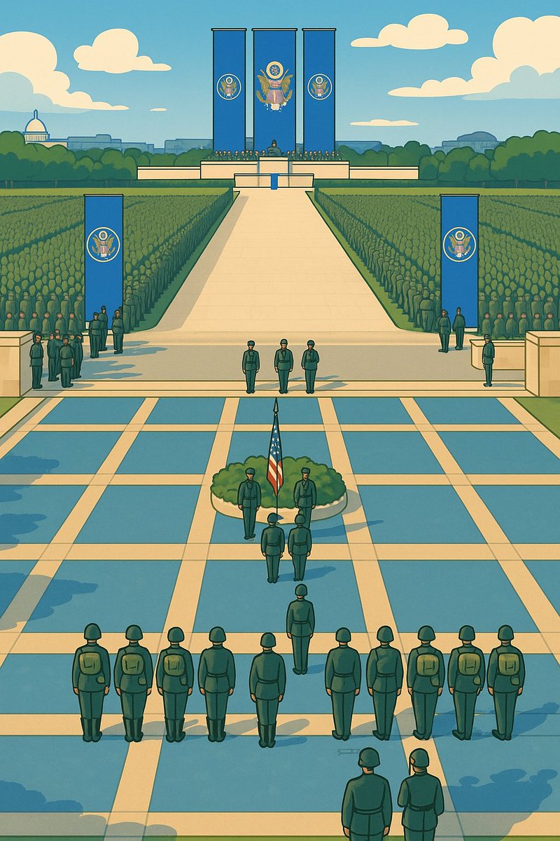 wcingersoll's tweet photo. The original plan envisioned a rally before the parade of tanks and missile launchers. https://t.co/WWUfCgnqEO