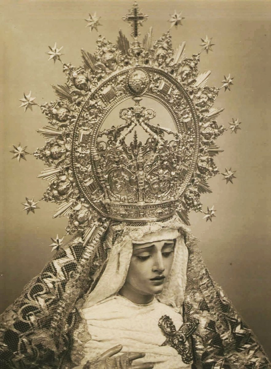 UnCofradeMas's tweet image. Antigua fotografía de María Santísima de la Angustia #TDSCofrade #TDSActualidad @Hdadestudiantes