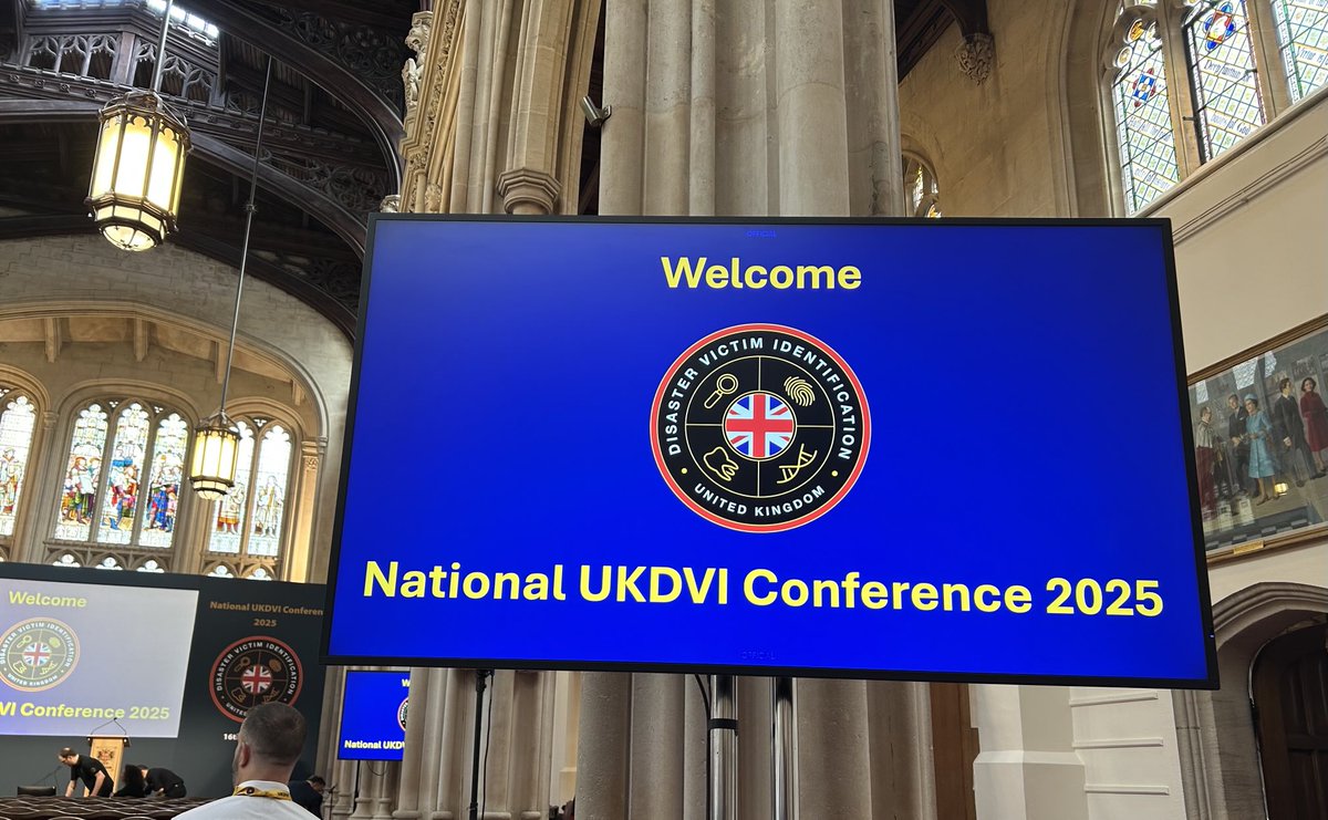 Delighted to be representing the Falkland Islands, South Georgia and the South Sandwich Islands and the British Antarctic Territory at the UK Disaster Victim Identification Conference in London