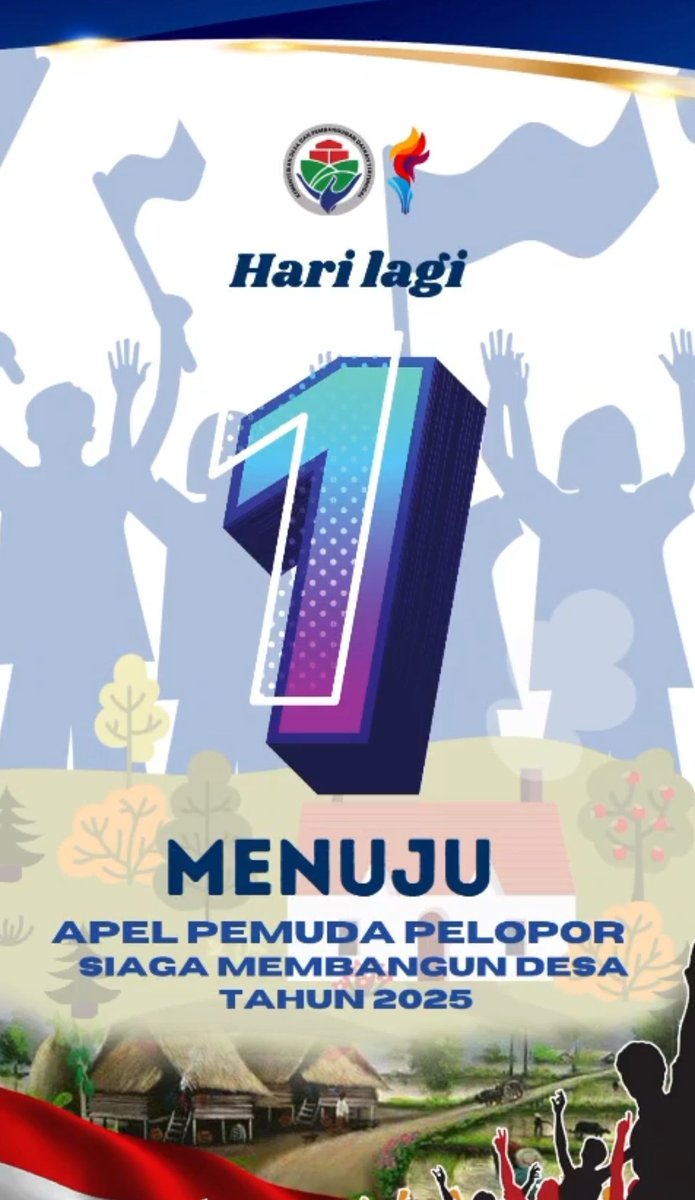 Persiapan Apel Pemuda Pelopor Siaga Membangun Desa Tahun 2025
#PemudaPeloporDesa
#BangunDesaBangunIndonesia
#PendampingDesa
#PendampingLokalDesa