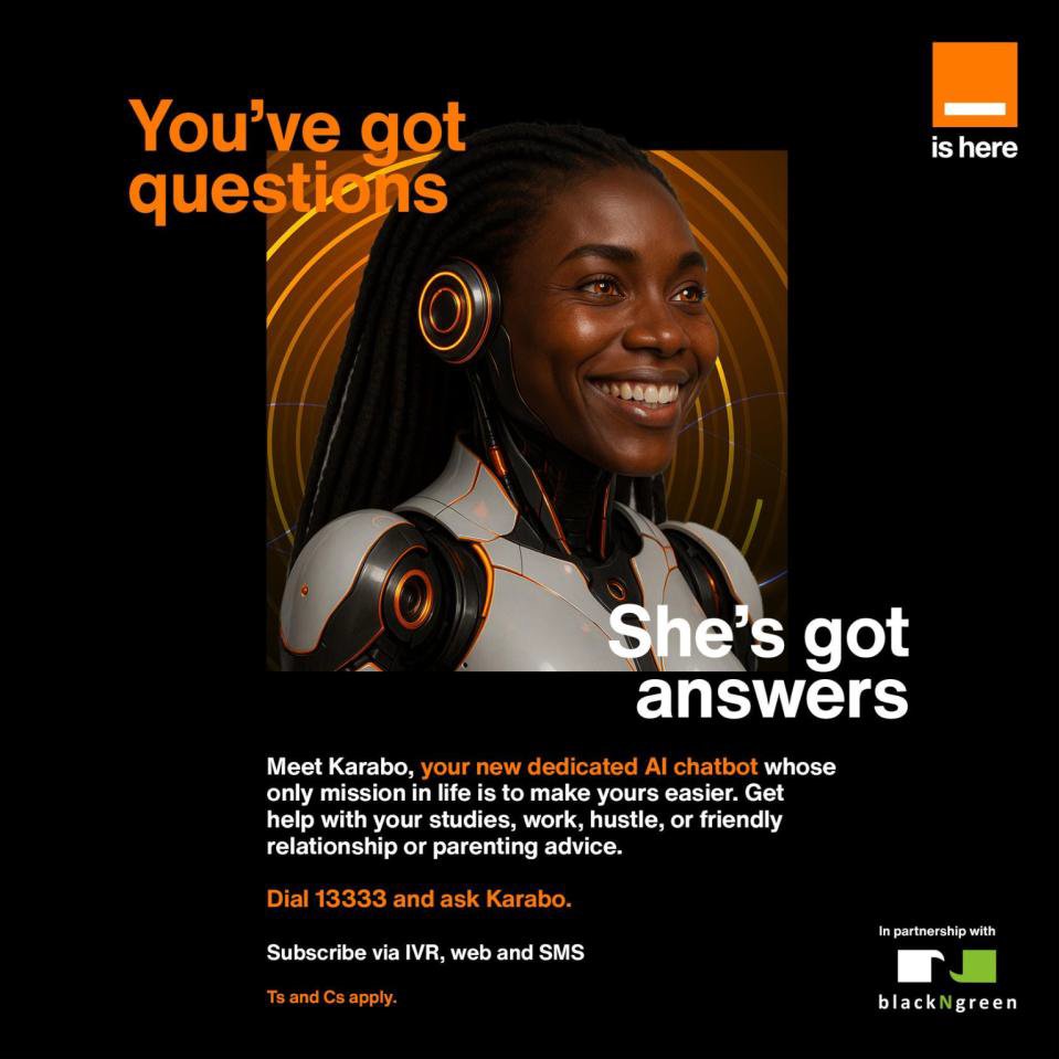 Her name is Karabo, o tsile go go thusa ka sengwe le sengwe 24/7!😀
If you’ve got questions about how to grow your hustle or maybe you just need some personal advice🤔, Karabo has got your back.👊🏾
Dial 13333 to chat with her today.
#CustomerSupport