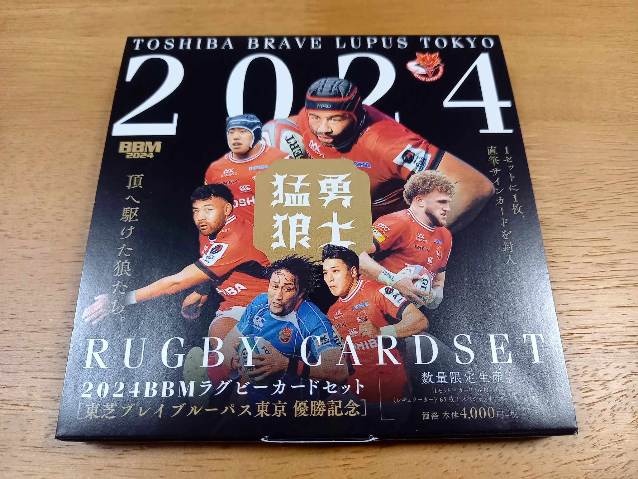 祝優勝！東芝ブレイブルーパス 選手支給品 ウインドブレイカー