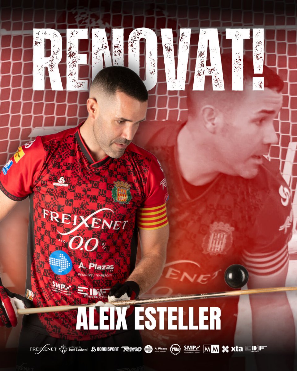 𝗥𝗘𝗡𝗢𝗩𝗔𝗧! 🤝

🔴 El capità Aleix Esteller seguirà liderant el Noia Freixenet una temporada més

💬 “Poder jugar davant de la gent de Sant Sadurní és una motivació extra”

🔗 Més: cenoia.com/aleix-esteller…

#somADNoia
#SantSadurní
