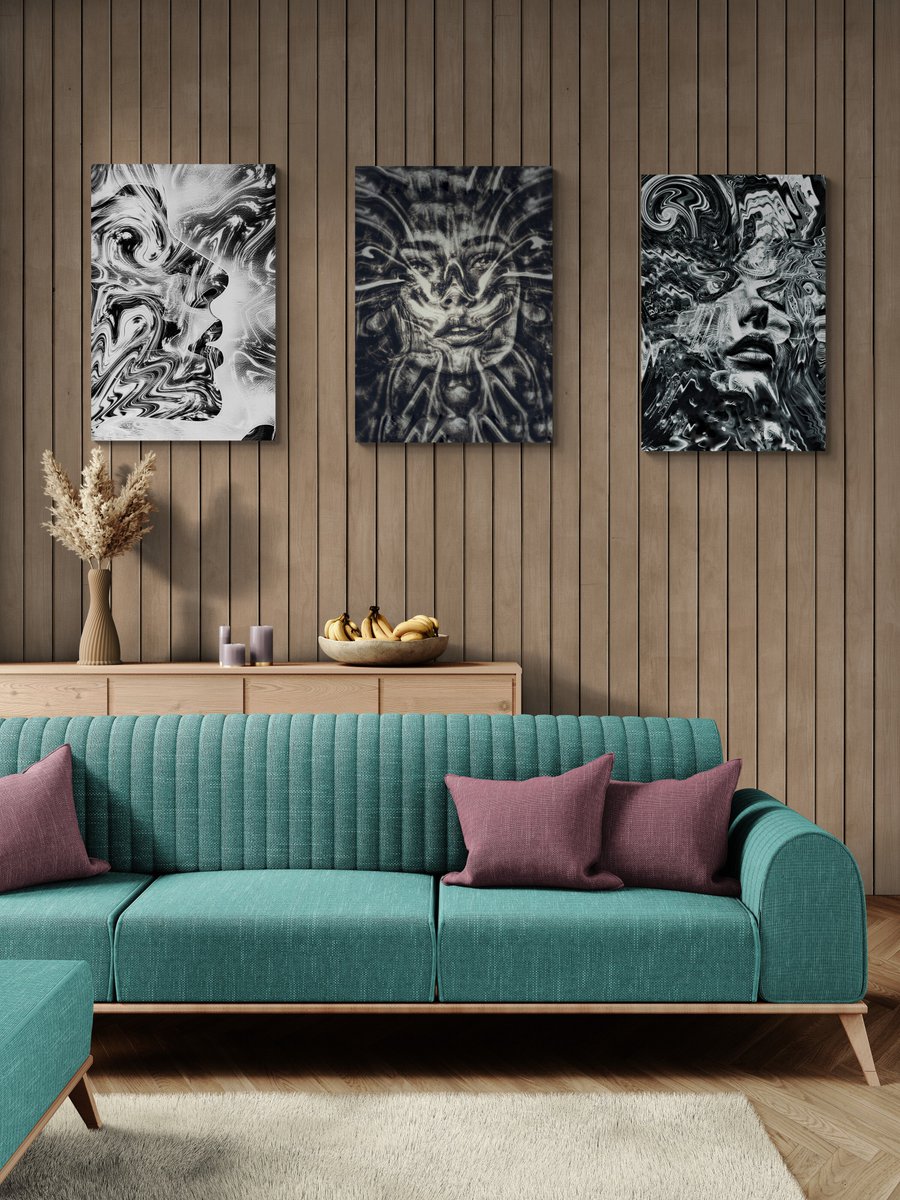 “This feels like remembering something I never had.”
That was someone’s message after seeing “Face of Joy.”
I’m still thinking about it.
Art sometimes understands us first.

#art #artist #digitalart