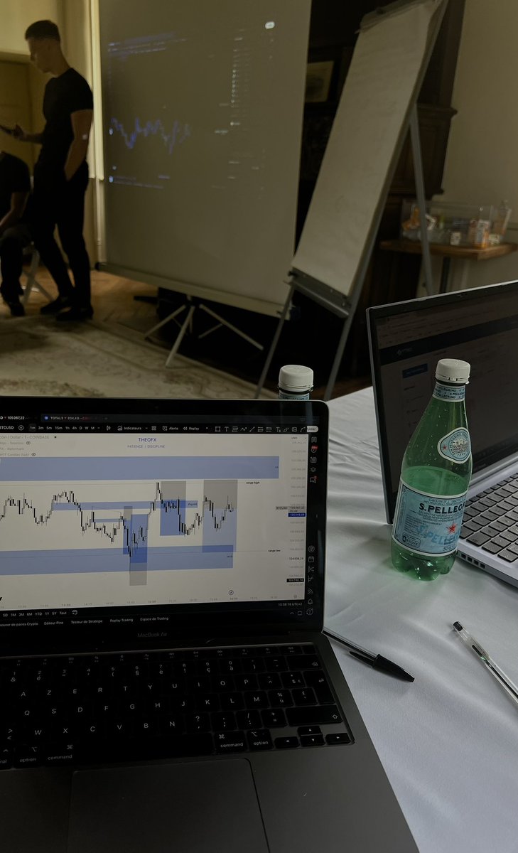 Theooofx's tweet image. I've just spent a week with a big team of traders and now it's time to get back to work 🚀
