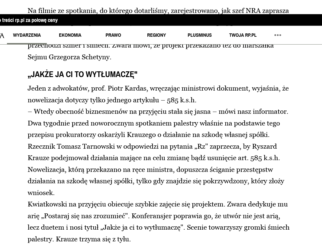 donkiszot1's tweet photo. @patrykmichalski @CTomczyk @Kwiatkowski2011 @wirtualnapolska Koleś powinien siedzieć za #LexKrauze - no ale Krauze zblatowany z wieruszką prawniczą mógł więcej. Co nie @LKraskowski :) https://t.co/vXt8MaO2vw @EmiliaKaminska https://t.co/BORMCzg6pB