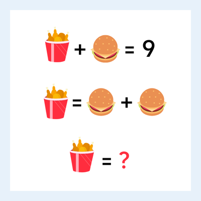 UpStudy_App's tweet image. Can you solve this puzzle in 30s🧐
#math #Quiz #QuickPuzzle #BrainWorkout