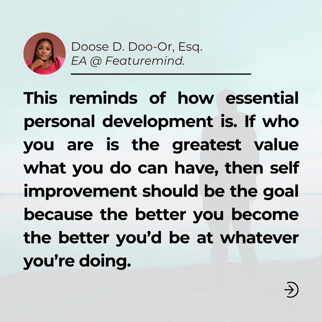 featuremindNG's tweet photo. YOU ARE YOUR GREATEST INVESTMENT.

At Featuremind Nigeria, we deeply value every individual. We not only promote self-development but also foster a supportive environment that empowers our team and community to thrive and reach their fullest potential.

 #personaldevelopment https://t.co/dRrTwMObzV