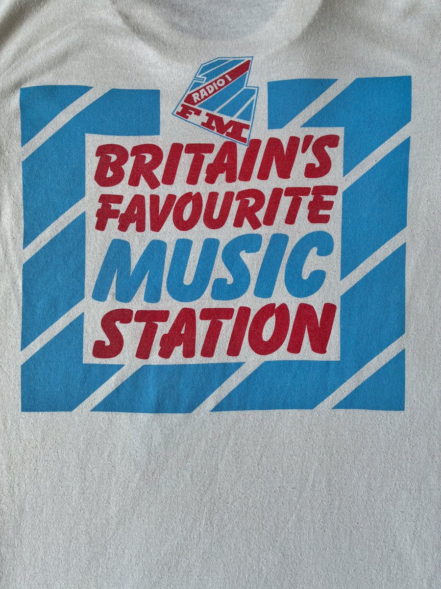 Latest addition to our retro Radio 1 Roadshow t-shirt collection 📻🤓