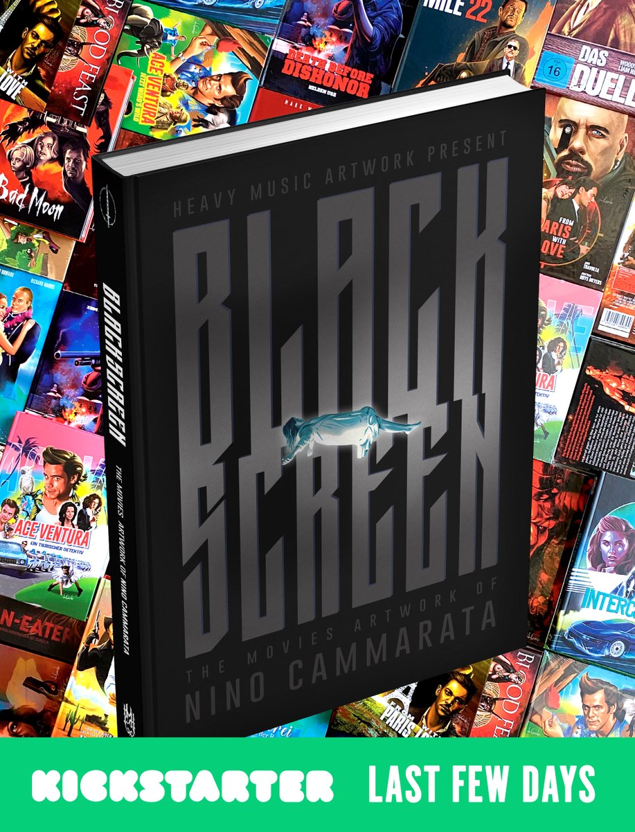 🖤🎥 We’re almost there! Black Screen: The Movie Artwork of Nino Cammarata is SO close to being fully funded on Kickstarter.

This is your chance to own a piece of cult cinema history—bold, brutal, and beautifully preserved.

Back it now and help us cross the finish line!
👉