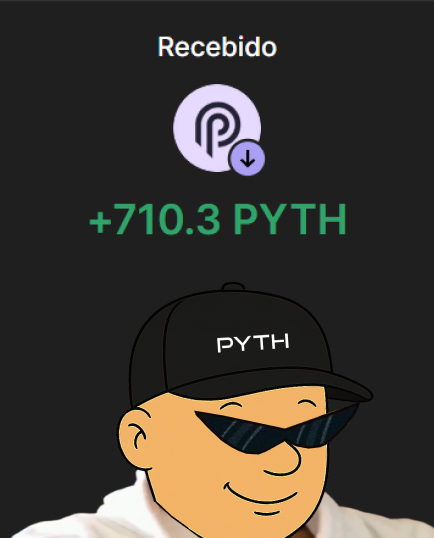 dov (@dovvvveth) on Twitter photo Nothing better than starting the week with $PYTH in my wallet!
If you still don't know what a PPs is, you should definitely join <a href="/PythNetwork/">Pyth Network 🔮</a> discord.
MOAR PPs! Nothing better than starting the week with $PYTH in my wallet!
If you still don't know what a PPs is, you should definitely join <a href="/PythNetwork/">Pyth Network 🔮</a> discord.
MOAR PPs!