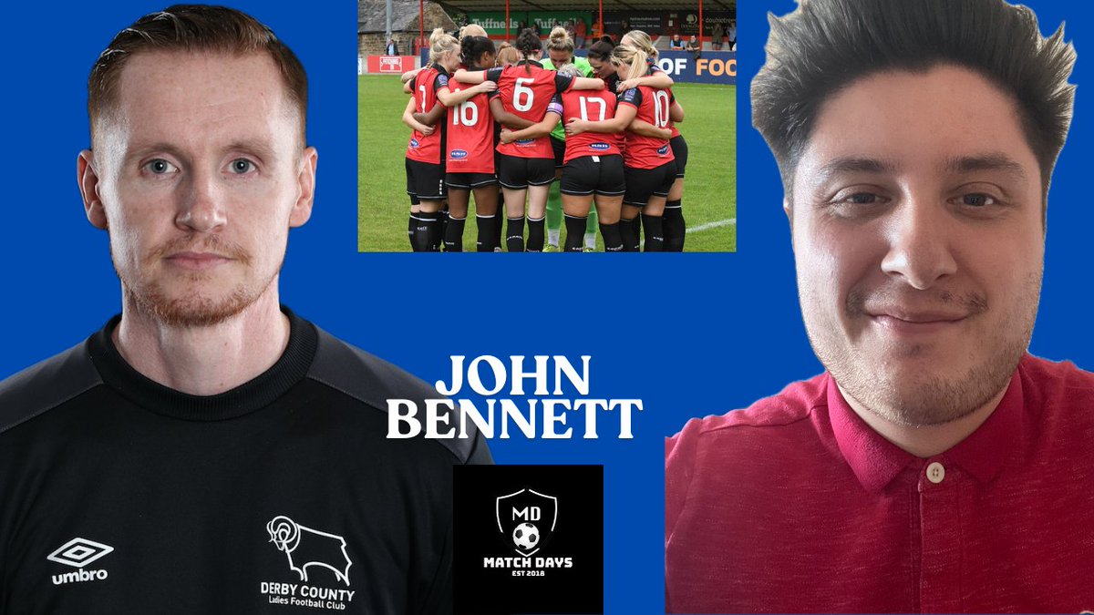 Joe (@joeskelton10) on Twitter photo Today 6pm ⚽️
Our first Women's football pod with <a href="/BennettJ84/">John Bennett (JJB)🇮🇪</a>
Don't miss it 🚨🚨
<a href="/FAWNL/">FA Women's National League</a> <a href="/SFCWomen/">Sheffield FC Women</a> <a href="/crombie74/">Graham Abercrombie</a> <a href="/TalkingWoSo/">Talking WoSo</a> <a href="/WFootballChat/">Women's Football Chat</a> <a href="/DCFCWomen/">Derby County Women</a> <a href="/NickBucco1/">Nick Buxton</a> @brookesmith <a href="/PipJCassidy/">Pip Cassidy</a> Today 6pm ⚽️
Our first Women's football pod with <a href="/BennettJ84/">John Bennett (JJB)🇮🇪</a>
Don't miss it 🚨🚨
<a href="/FAWNL/">FA Women's National League</a> <a href="/SFCWomen/">Sheffield FC Women</a> <a href="/crombie74/">Graham Abercrombie</a> <a href="/TalkingWoSo/">Talking WoSo</a> <a href="/WFootballChat/">Women's Football Chat</a> <a href="/DCFCWomen/">Derby County Women</a> <a href="/NickBucco1/">Nick Buxton</a> @brookesmith <a href="/PipJCassidy/">Pip Cassidy</a>
