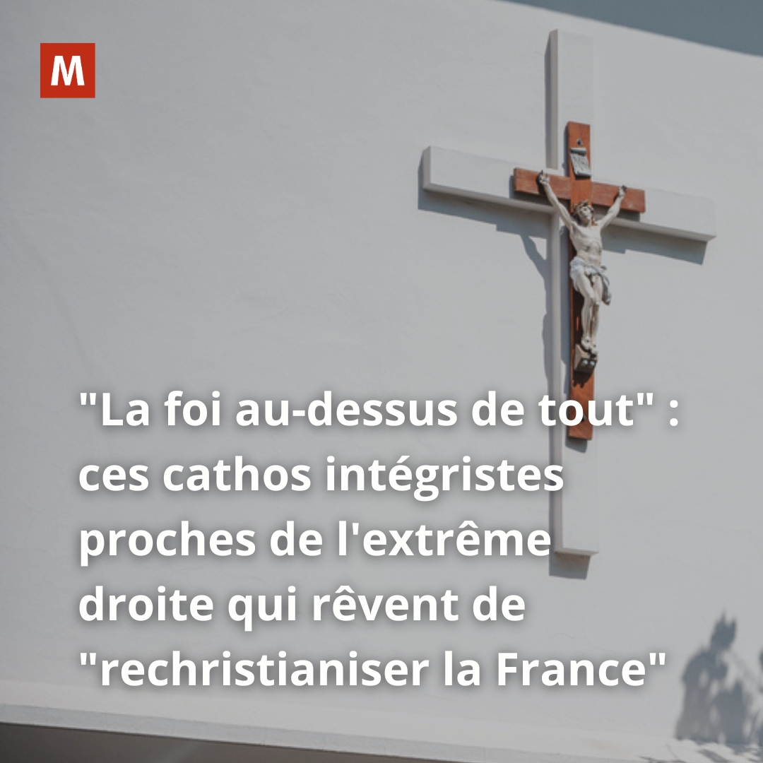 ✝️ Leurs messes en latin auxquelles nous avons assisté à Clermont-Ferrand attirent des jeunes, des femmes voilées et des enfants, séduits par l’esprit communautaire.

➡️ lamontagne.fr/clermont-ferra…
