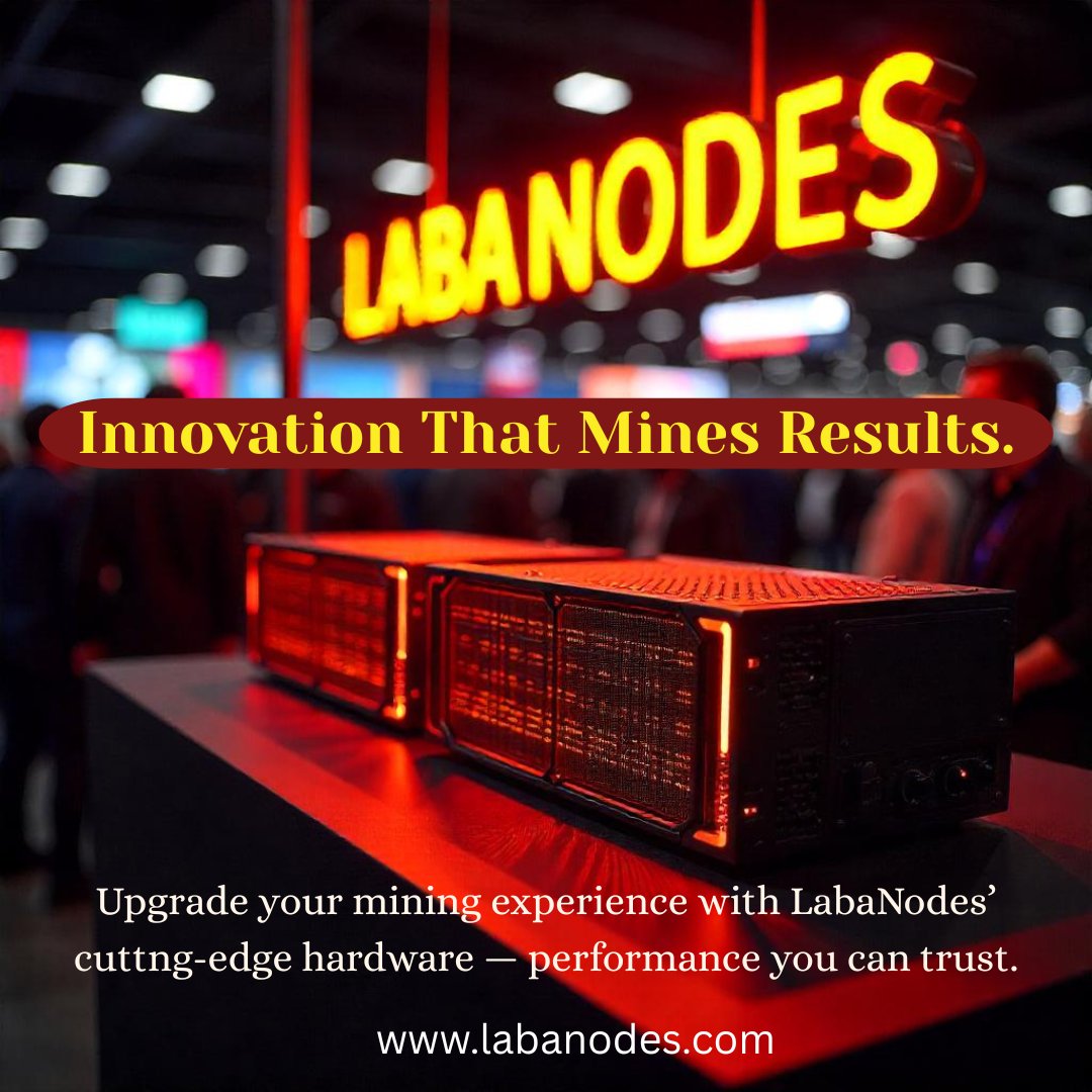 Labanodes's tweet photo. β‘οΈ Fuel Your Mining Ambitions with #LabaNodes
From hobbyist to pro β experience next-level #mining performance with LabaNodesβ advanced hardware solutions.
π Built for stability. Engineered for results.
π https://t.co/1u0kVPXe4m
#CryptoMining #MiningHardware #BlockchainTech https://t.co/uNKJoVDz3o