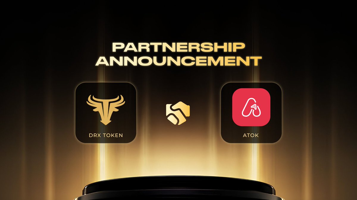 DRX 🤝 @AtokApp – Watch, Walk, and Win Begins!

We’re teaming up with ATOK - the reward-based ad platform that lets users earn by watching, walking, and more.

Together, we’re turning attention into real Web3 value！

➡️ Follow <a href="/DrxToken/">DRX Token</a> for more updates!