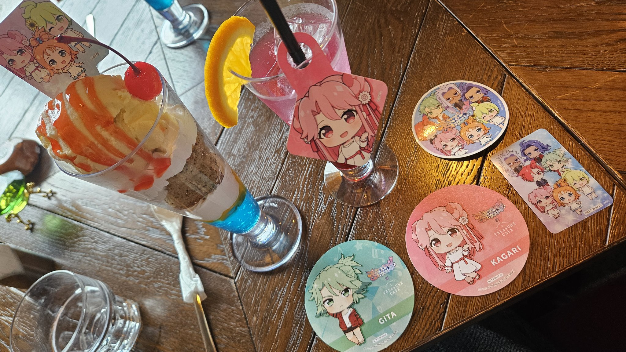 プリオケ　ジール　缶バッジ プリオケ ジール デフォルト アクキー 缶バッジ プリン