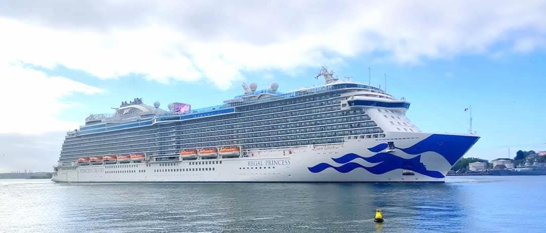 Cobh2025 (@cobh2024) on Twitter photo Welcome back to Princess Cruises Regal Princess.
We hope the passengers and crew have a great day in Cobh.🚢
Always a great sight to see.
Due to depart at 6pm.
<a href="/CobhTourism/">Cobh Tourism</a> <a href="/KENNYTCORK/">KEN TOBIN #Corcaighabu</a> <a href="/PortofCork/">Port of Cork</a> <a href="/CruiseRoomEire/">The Cruise Room (Ireland)</a> <a href="/CruiseEuropeCom/">Cruise Europe</a> <a href="/pure_cork/">Pure Cork</a> <a href="/TourismIreland/">Tourism Ireland</a> Welcome back to Princess Cruises Regal Princess.
We hope the passengers and crew have a great day in Cobh.🚢
Always a great sight to see.
Due to depart at 6pm.
<a href="/CobhTourism/">Cobh Tourism</a> <a href="/KENNYTCORK/">KEN TOBIN #Corcaighabu</a> <a href="/PortofCork/">Port of Cork</a> <a href="/CruiseRoomEire/">The Cruise Room (Ireland)</a> <a href="/CruiseEuropeCom/">Cruise Europe</a> <a href="/pure_cork/">Pure Cork</a> <a href="/TourismIreland/">Tourism Ireland</a>