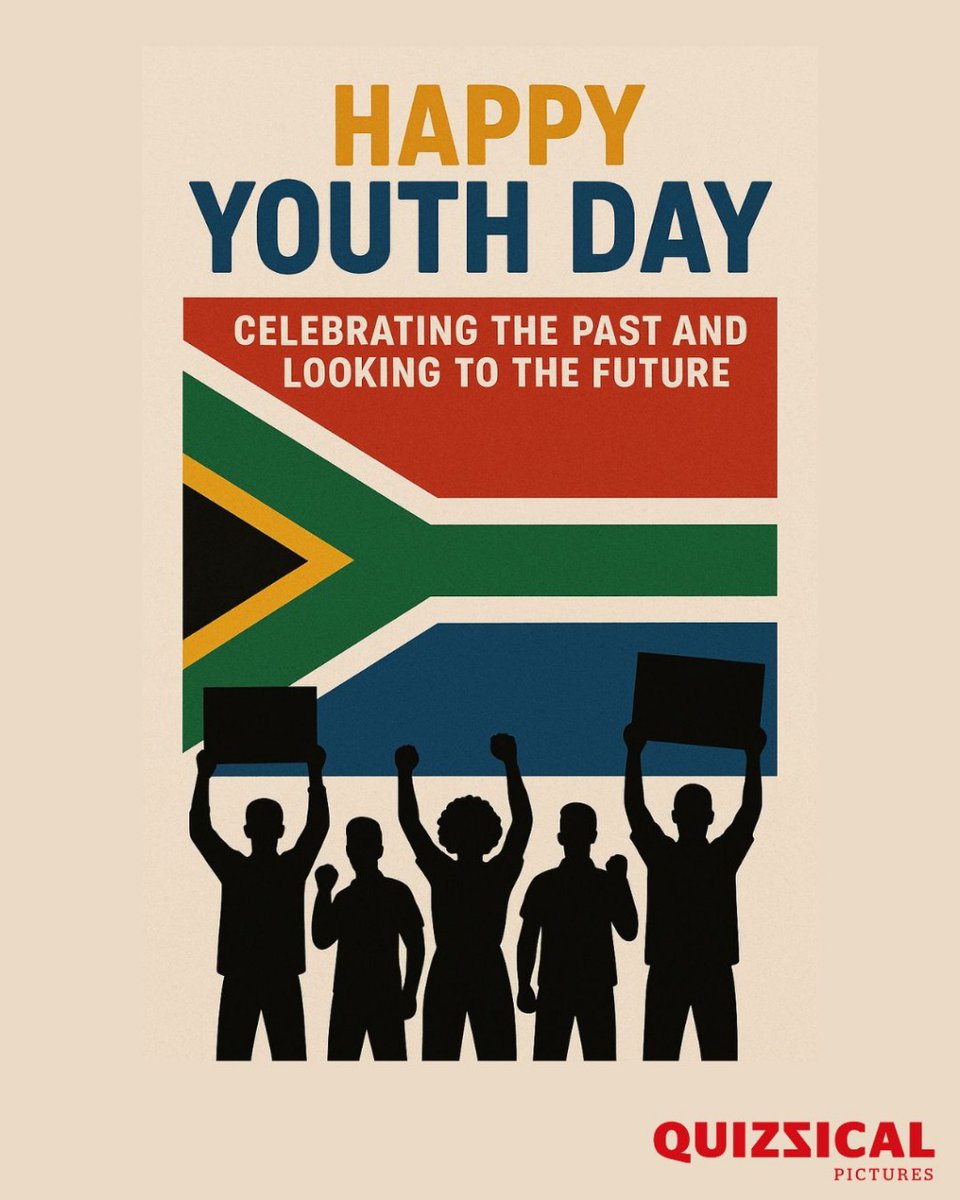 Celebrating the past and looking to the future.

 Happy Youth Day, South Africa 🇿🇦