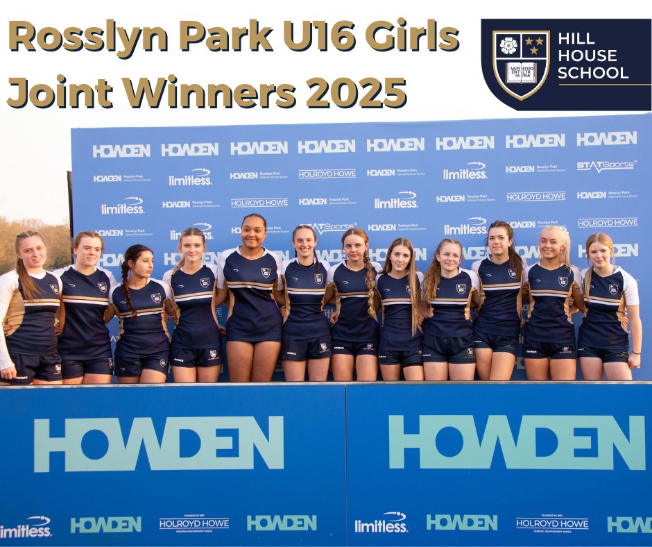 We are very proud to announce that our U16 Girls have been officially declared Joint Winners of the National Schools’ Sevens Championships, held in March at Rosslyn Park! 🏉🏆

Read More: shorturl.at/zvAHC
#HMC #RosslynPark #GirlsRugby #TogetherWeCan #DoncasterisGreat