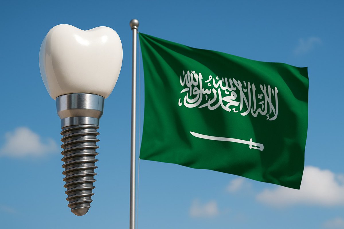 📢 تقرير نشر في مايو 2025 يتوقع نمو سوق #زراعة_الأسنان في السعودية من 343.5 💰مليون ريال سعودي عام 2024 إلى  580.6 💰مليون ريال سعودي بحلول 2030 (بنسبة نمو سنوي مركب 9.1%)

⛔️ الدوافع:

عدد كبار السن في السعودية في تزايد ، و نسبة الناس اللي أعمارهم فوق الـ60 كانت تقريبًا 6.9٪ في