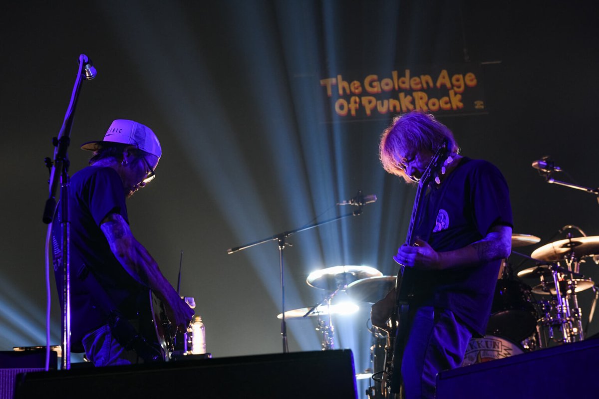 幕張でGOLDEN AGE OF PUNK ROCKのバナー感動した！