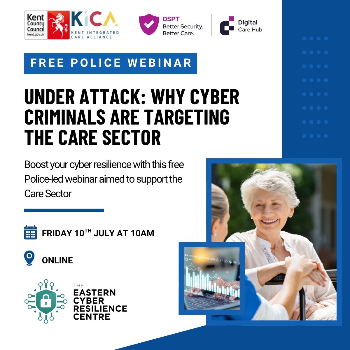🚨 Cyber Threats in the Care Sector Are on the Rise – Are You Prepared?

Join our FREE police-led webinar “Under Attack: Why Cyber Criminals Are Targeting the Care Sector” to learn how to protect your organisation.

📅 Thurs 10 July
🕙 10–11am
📍 Online
👉 bit.ly/4ldHEsx