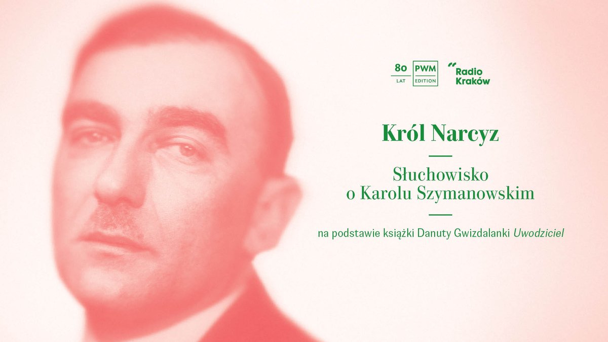 Polskie Wydawnictwo Muzyczne (@pwmedition) on Twitter photo Kolejny odcinek słuchowiska 𝙆𝙧𝙤́𝙡 𝙉𝙖𝙧𝙘𝙮𝙯 już dziś o 21:05 na falach <a href="/RadioKrakow/">Radio Kraków</a> 📻
Tematem: „Podróże Karola”.
❗️ Do końca czerwca 𝙐𝙬𝙤𝙙𝙯𝙞𝙘𝙞𝙚𝙡 dostępny w naszej księgarni z 𝟯𝟬% rabatem 👉 tiny.pl/r-dn45y3 Kolejny odcinek słuchowiska 𝙆𝙧𝙤́𝙡 𝙉𝙖𝙧𝙘𝙮𝙯 już dziś o 21:05 na falach <a href="/RadioKrakow/">Radio Kraków</a> 📻
Tematem: „Podróże Karola”.
❗️ Do końca czerwca 𝙐𝙬𝙤𝙙𝙯𝙞𝙘𝙞𝙚𝙡 dostępny w naszej księgarni z 𝟯𝟬% rabatem 👉 tiny.pl/r-dn45y3