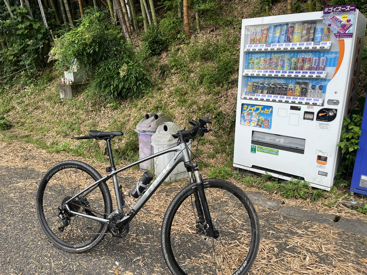 0馬力の2輪で山登り