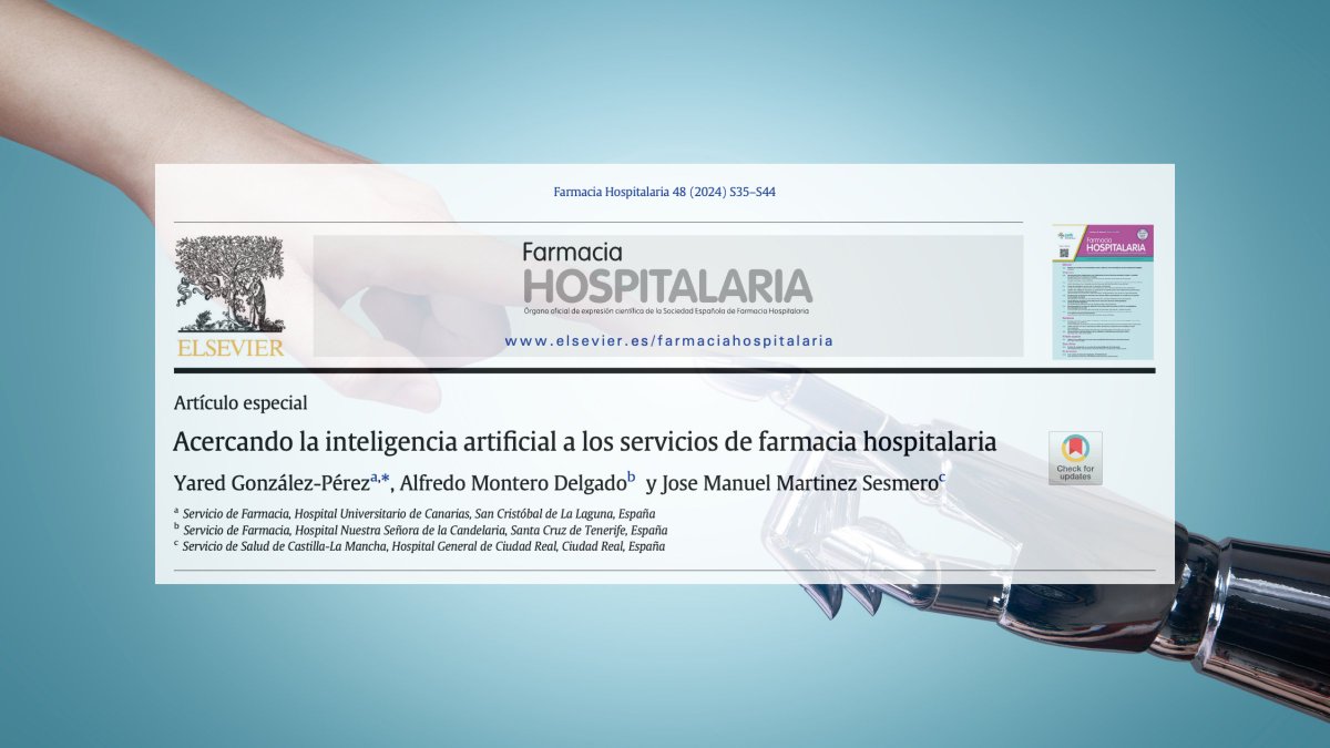 Farmacia Hospitalaria (@farm_hosp) on Twitter photo Acercando la inteligencia artificial a los servicios de farmacia hospitalaria @FHDigital_SEFH <a href="/Yaredgp/">𝒀𝒂𝒓𝒆𝒅 𝑮𝒍𝒆𝒛 💊</a> <a href="/Amonterodel/">Alfredo Montero 🇮🇨</a> <a href="/manolosesmero/">JM Martínez Sesmero</a> #RevistaFarmaciaHospitalaria #HospitalPharmacy revistafarmaciahospitalaria.es/es-acercando-i… Acercando la inteligencia artificial a los servicios de farmacia hospitalaria @FHDigital_SEFH <a href="/Yaredgp/">𝒀𝒂𝒓𝒆𝒅 𝑮𝒍𝒆𝒛 💊</a> <a href="/Amonterodel/">Alfredo Montero 🇮🇨</a> <a href="/manolosesmero/">JM Martínez Sesmero</a> #RevistaFarmaciaHospitalaria #HospitalPharmacy revistafarmaciahospitalaria.es/es-acercando-i…