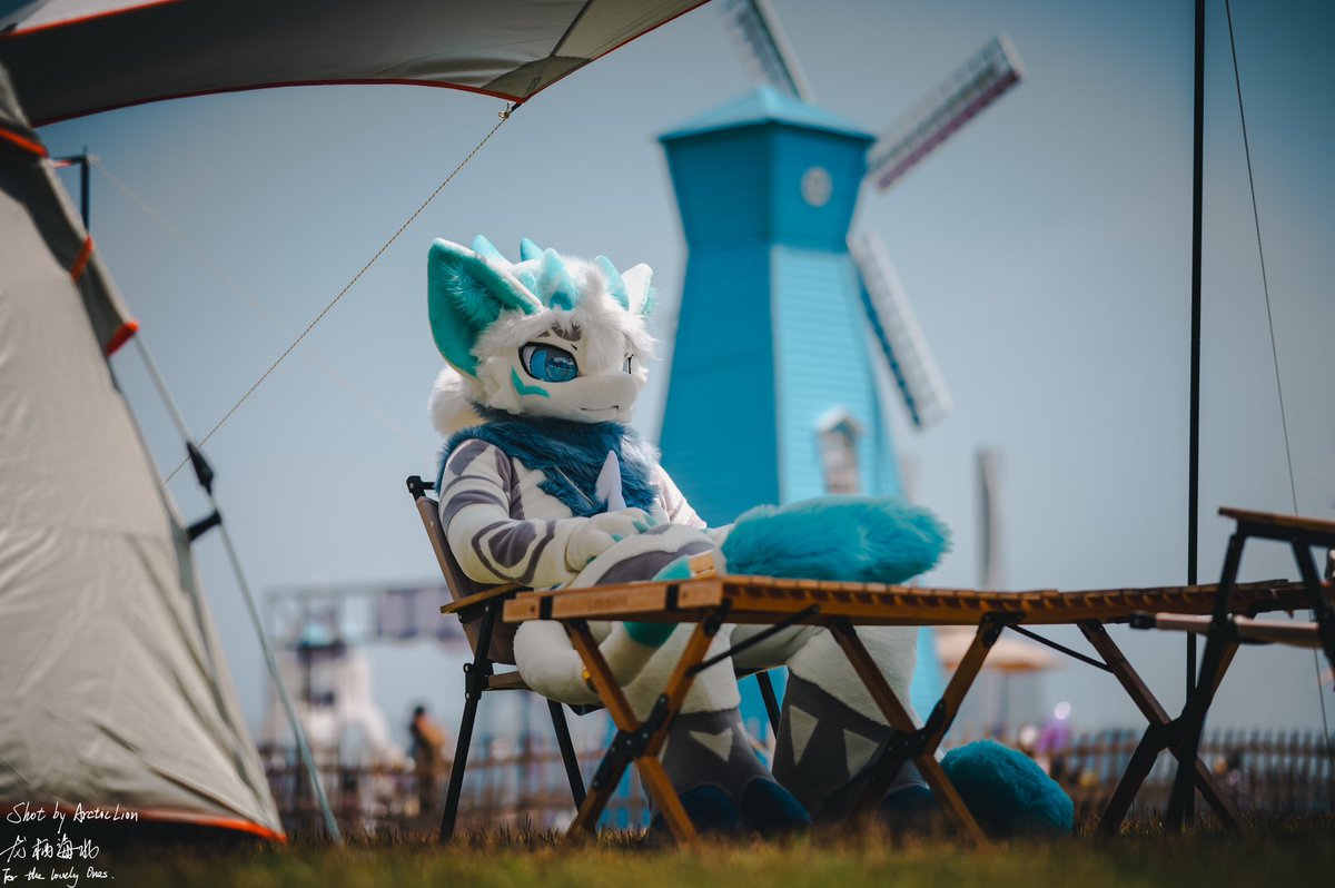 Eloi_Hyperion's tweet image. 快點出門露營啦🏕️🏕️
#FursuitEveryday