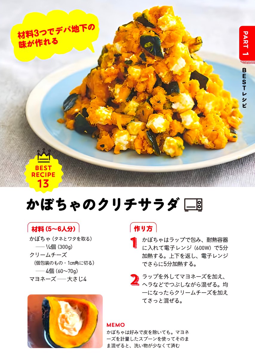 「かぼちゃ」の美味しい食べ方
決め手は「チーズ」デパ地下の味に