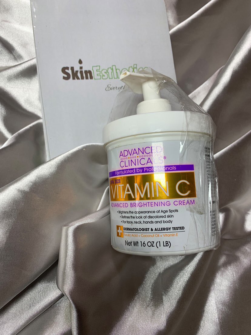 Advanced Clinicals Vitamin C Brightening Cream

🏷️22000

Kindly retweet

📍Ibadan - Lagos/Worldwide delivery

cc: <a href="/skinesthetics_/">Skin Care Vendor In Lagos/Ibadan</a> 

Kindly retweet